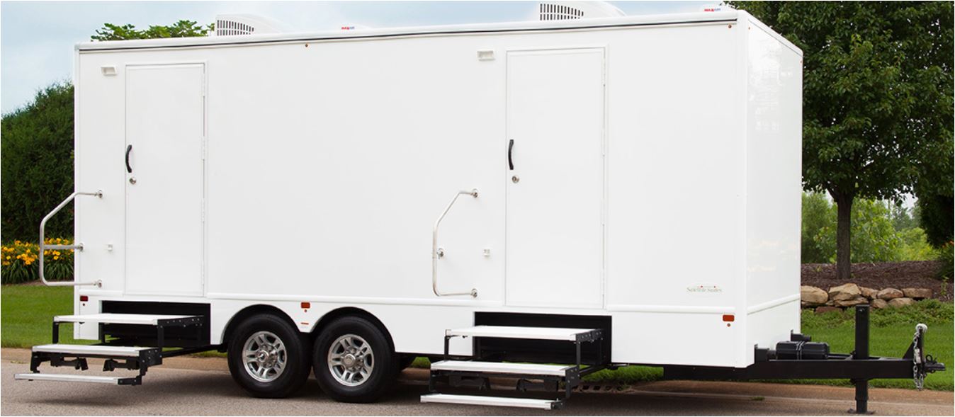 Portable Restroom Trailers - Anaheim, CA - Ultra Haulers Trailers