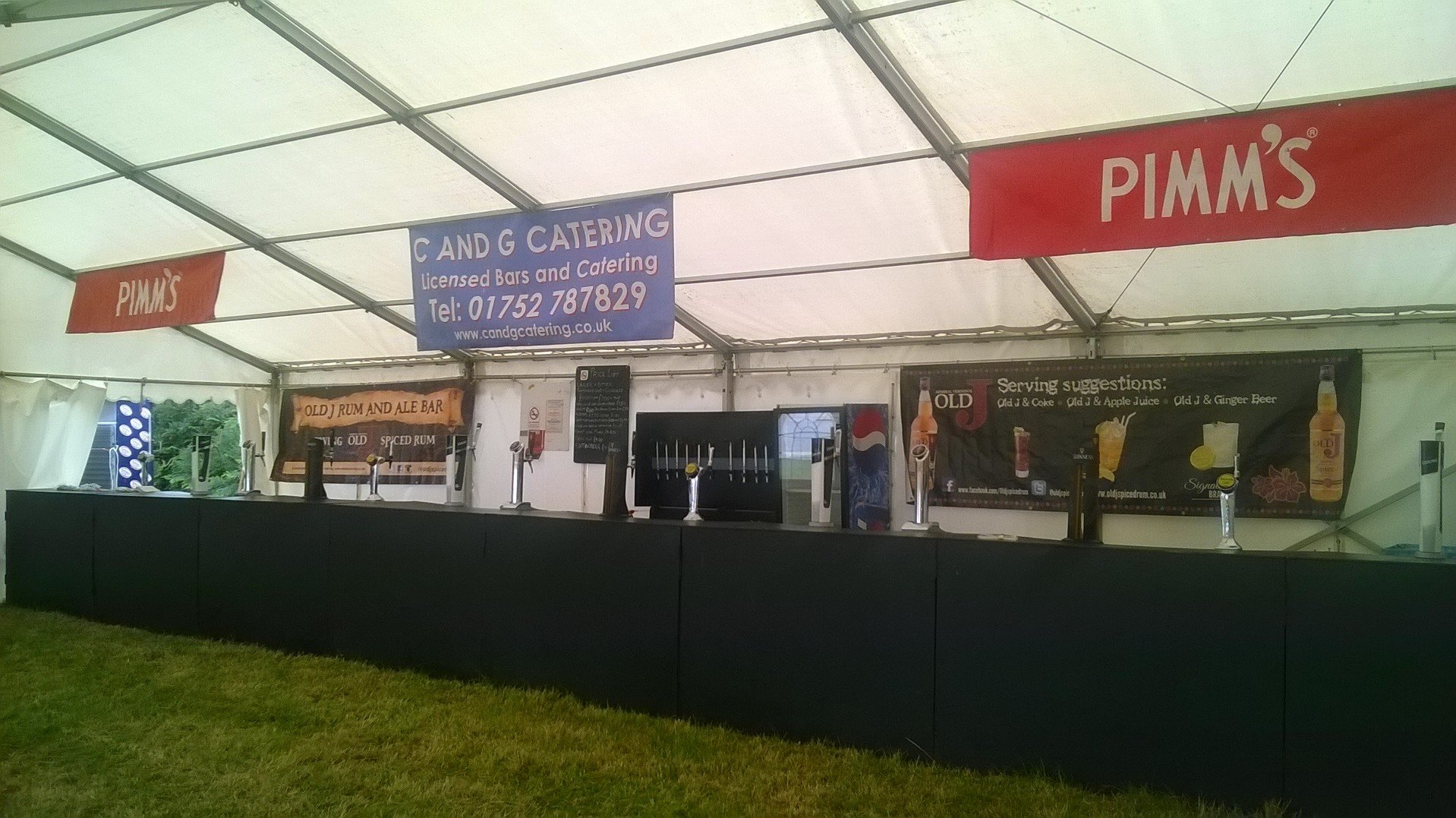 Mobile bar hire across Plymouth, Devon