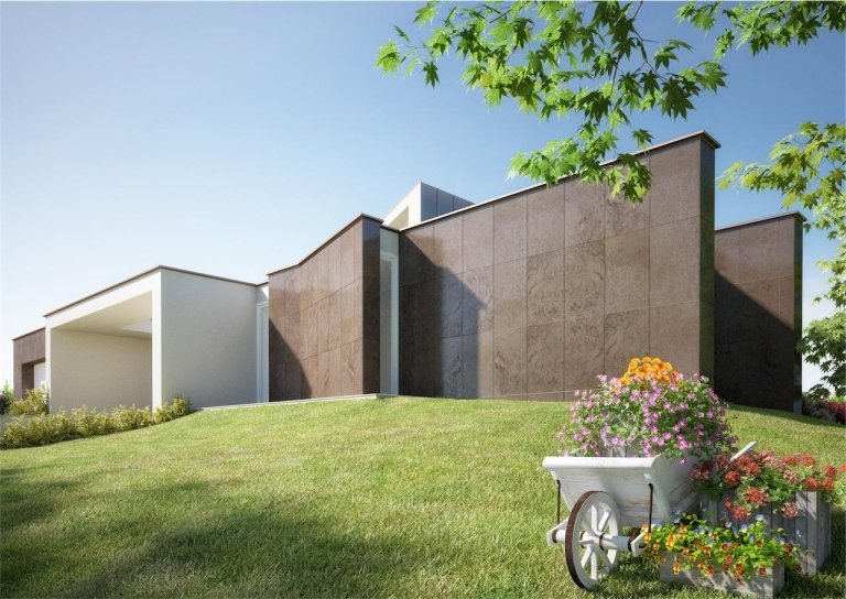 Vendita villa moderna noceto parma albinia tre Villa moderna progetto