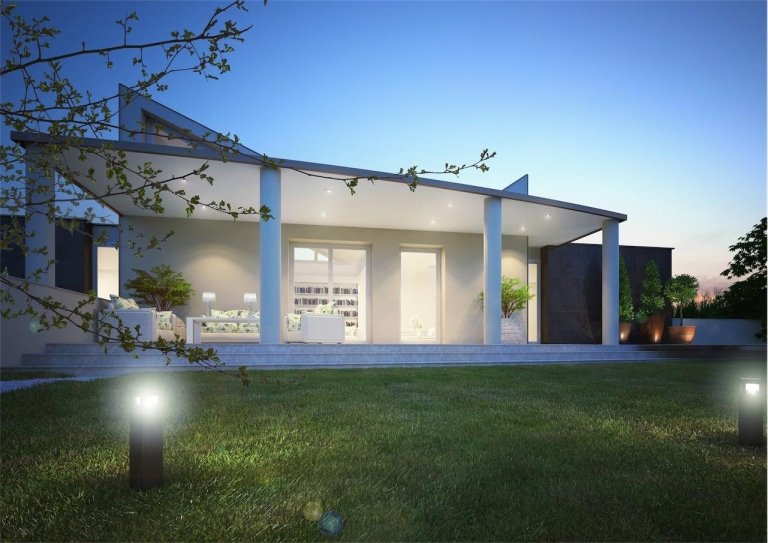 Vendita villa moderna noceto parma albinia tre Villa moderna progetto