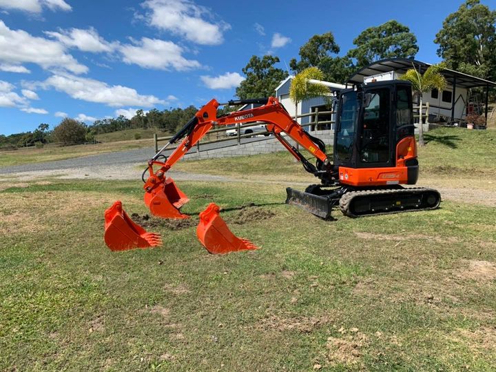 Excavation in Mackay Bailey's Bobcat & Excavator Hire