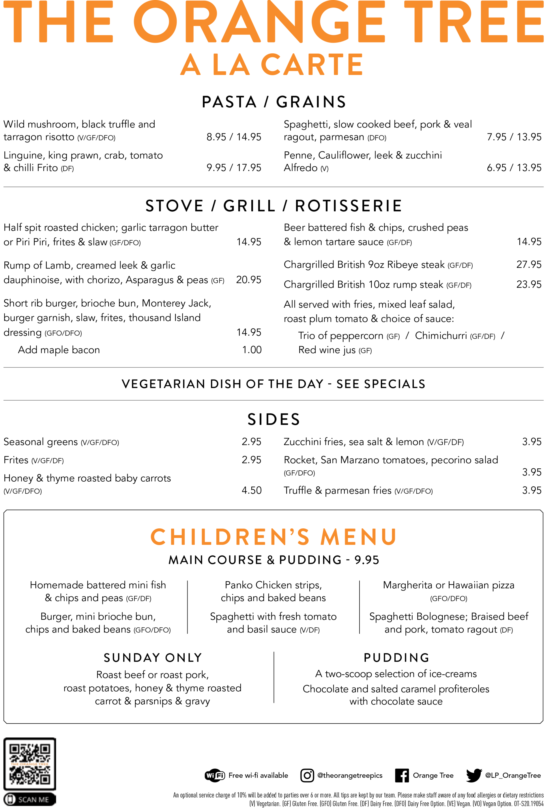 The Orange Tree, Chadwick End Restaurant and Country Pub in Solihull