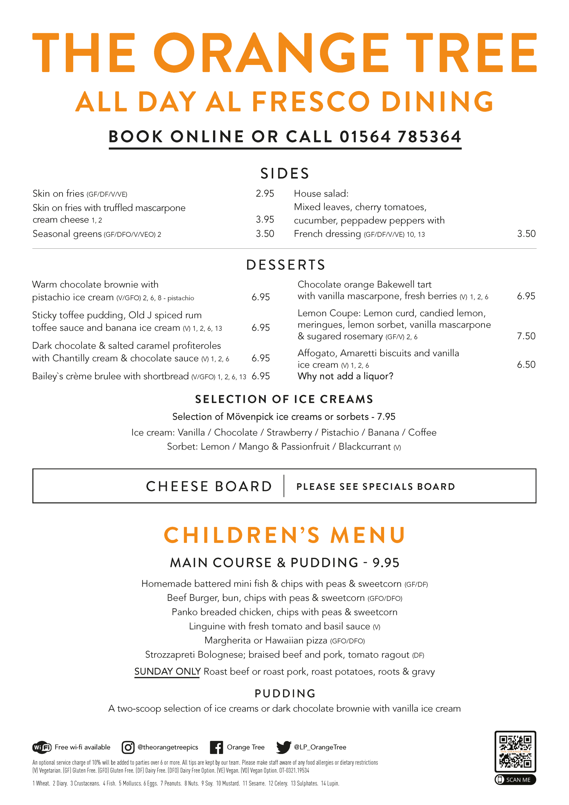 The Orange Tree, Chadwick End Food & Drink Lovely Pubs