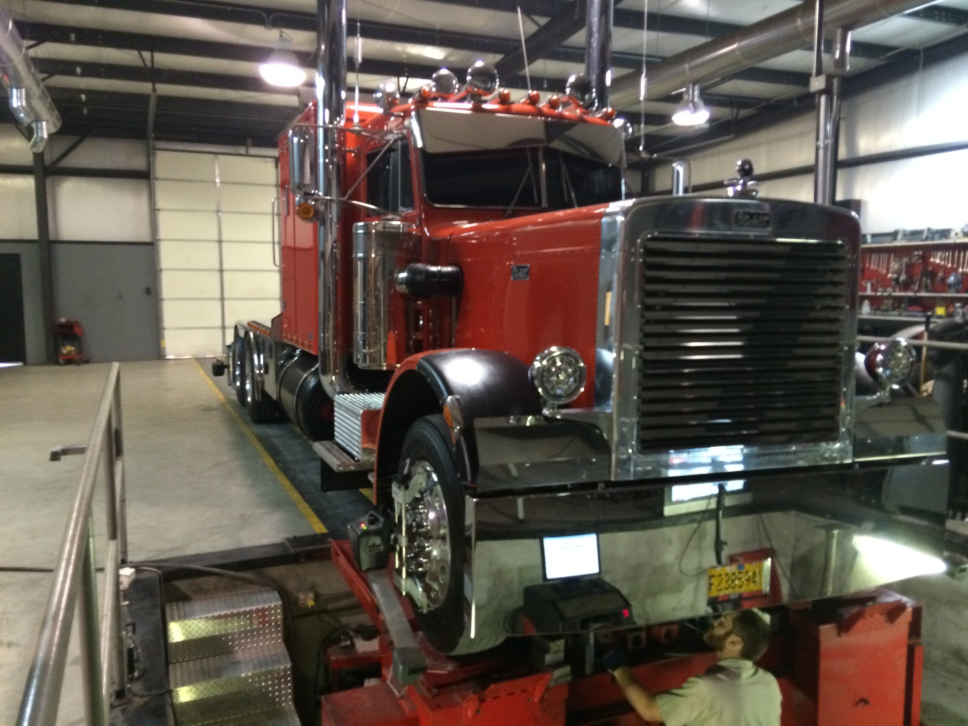 Semi Truck Alignment Shop Little Rock, AR 3 Axle Alignment