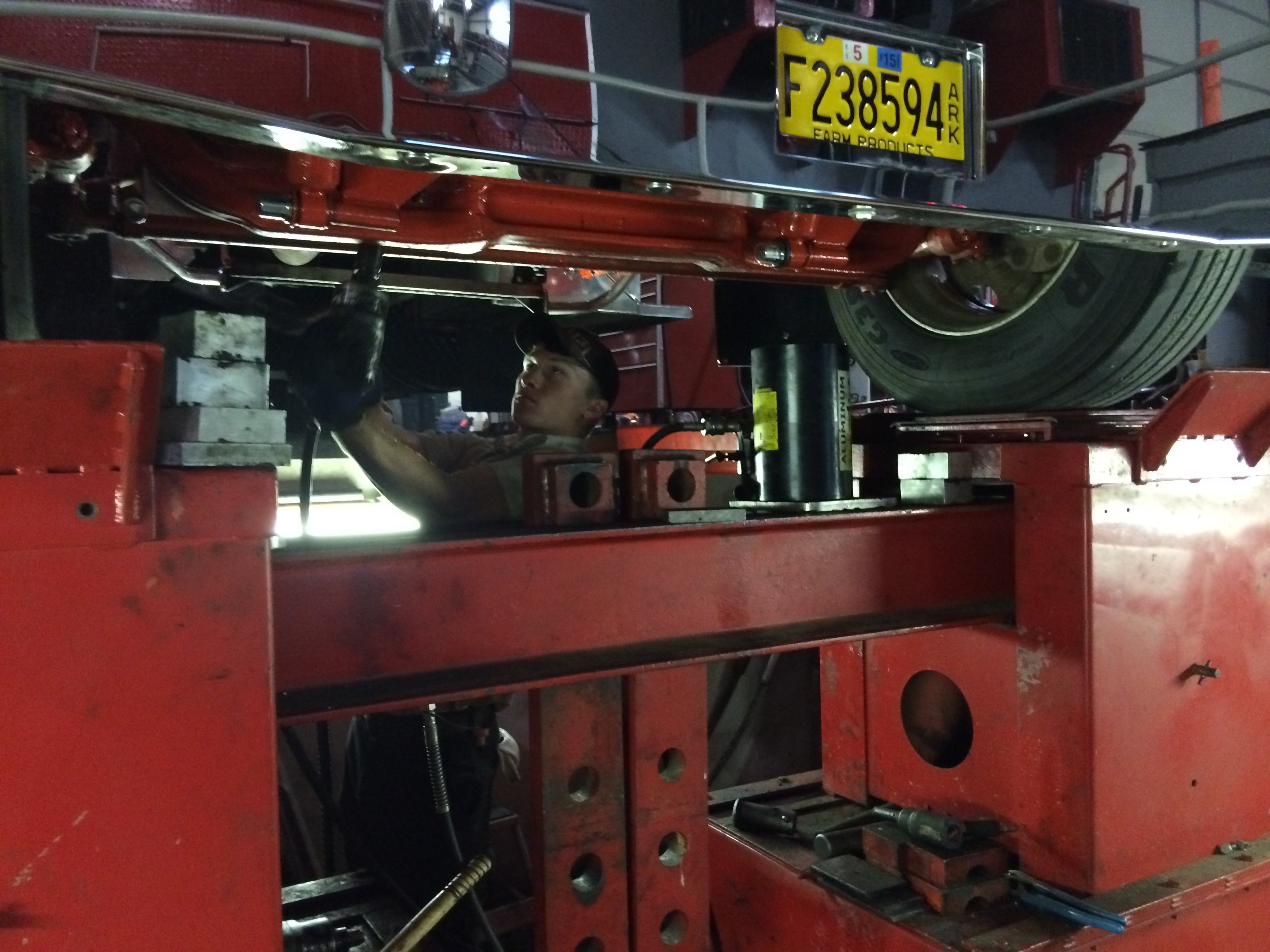 Semi Truck Alignment Shop Little Rock, AR 3 Axle Alignment