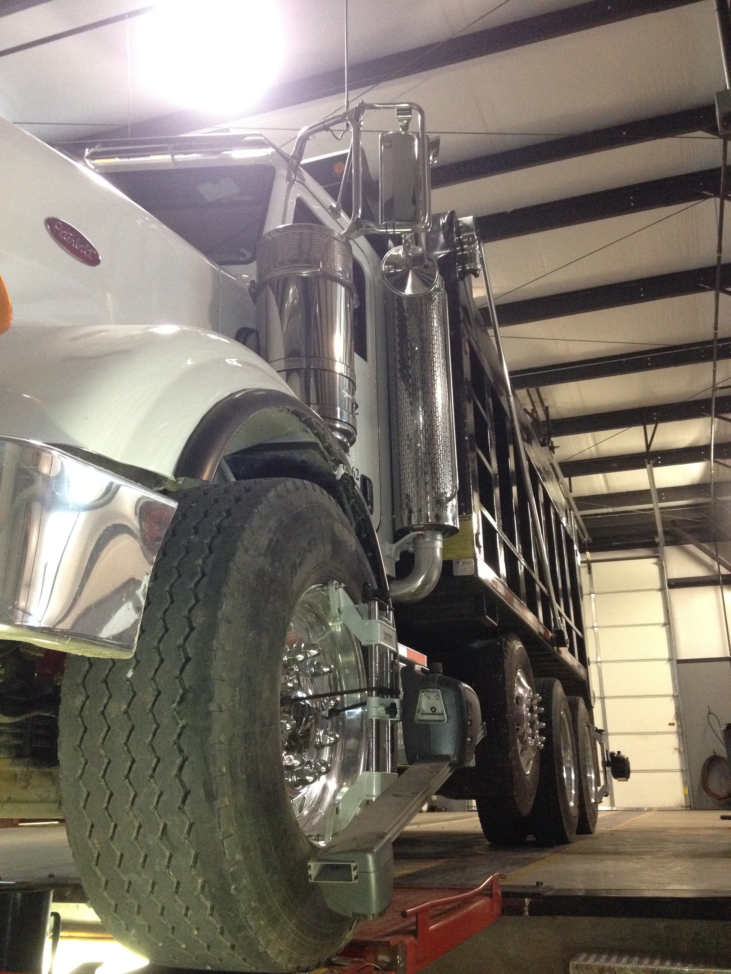 Semi Truck Alignment Shop Little Rock, AR 3 Axle Alignment