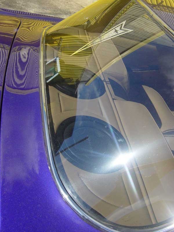 sub-woofers through rear window