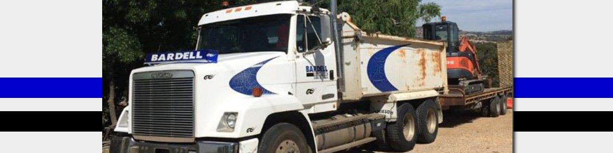bardell excavations haulage van