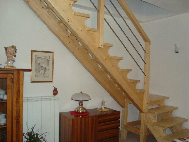 Scale in legno su misura volvera pinerolo val chisone val ... Foto di scale