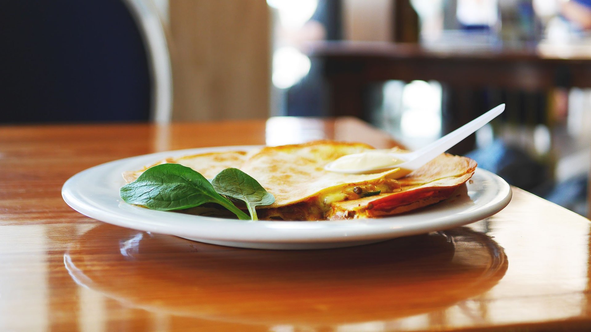 Chop 'n Chill Street Eats: Indian Curry Beef Quesadilla