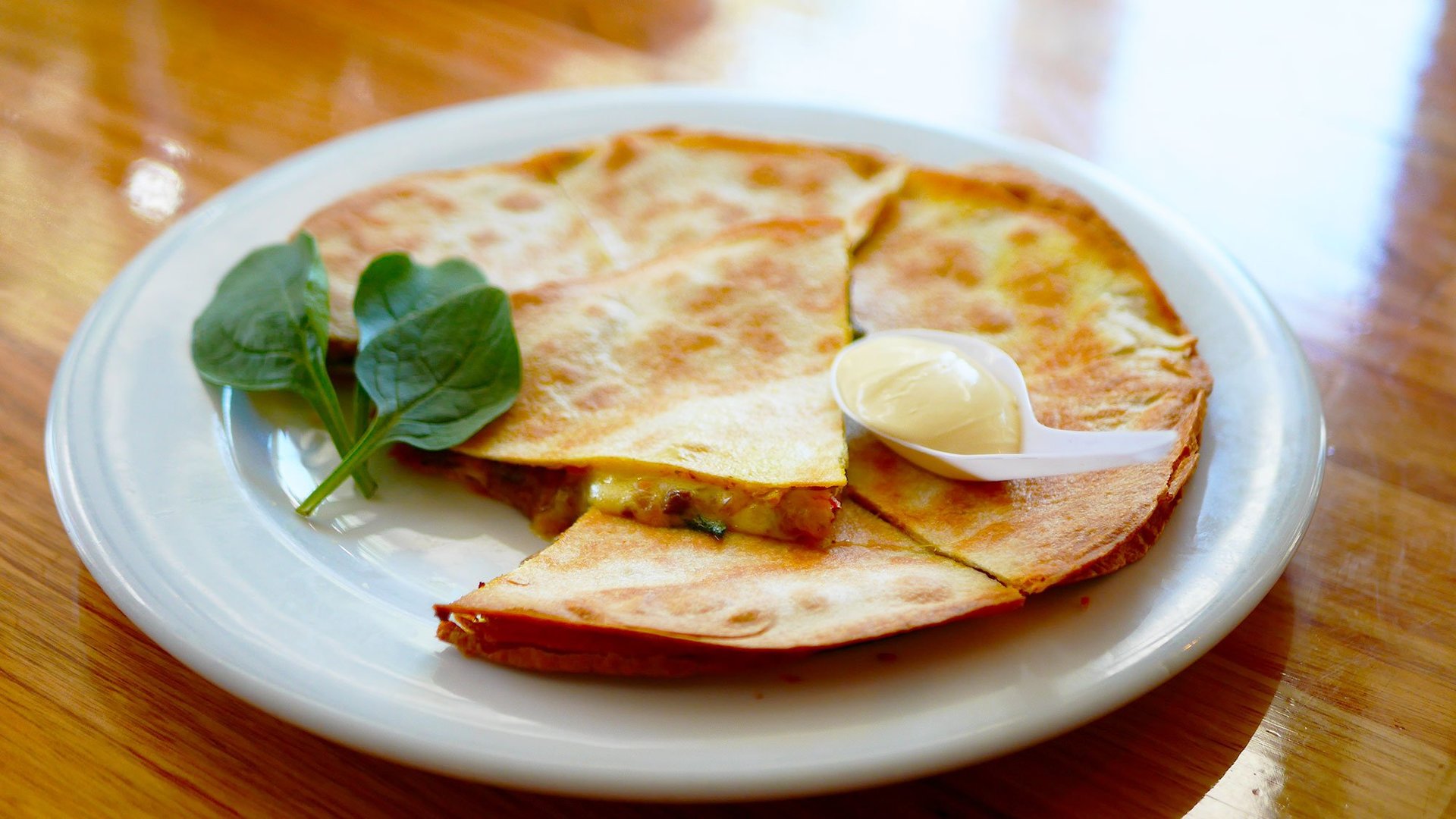 Chop 'n Chill Street Eats: Indian Curry Beef Quesadilla