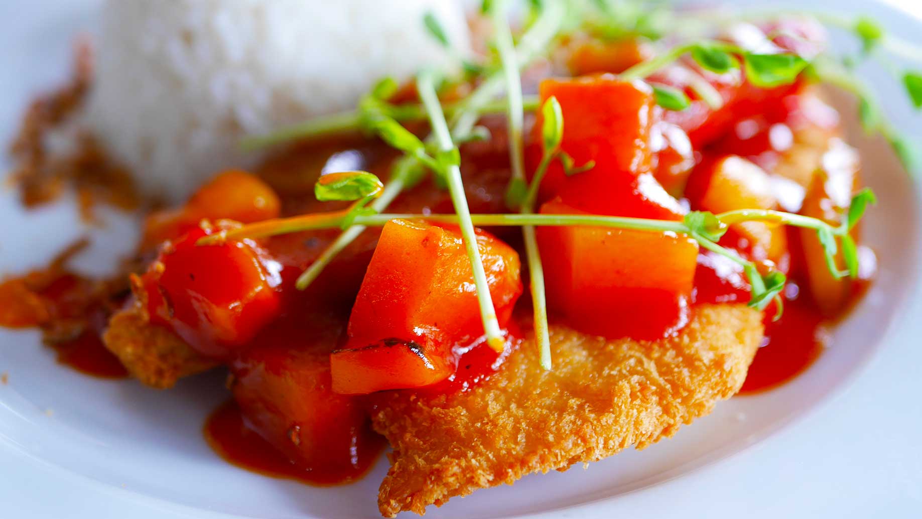 Malaysian Sweet & Sour Crumbed Leather Jacket