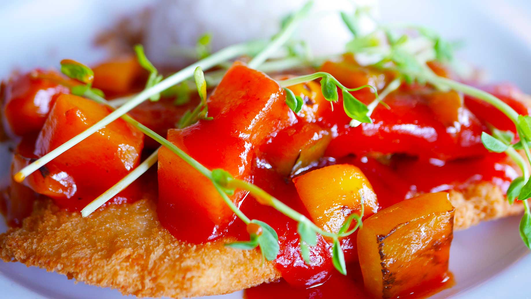 Malaysian Sweet & Sour Crumbed Leather Jacket