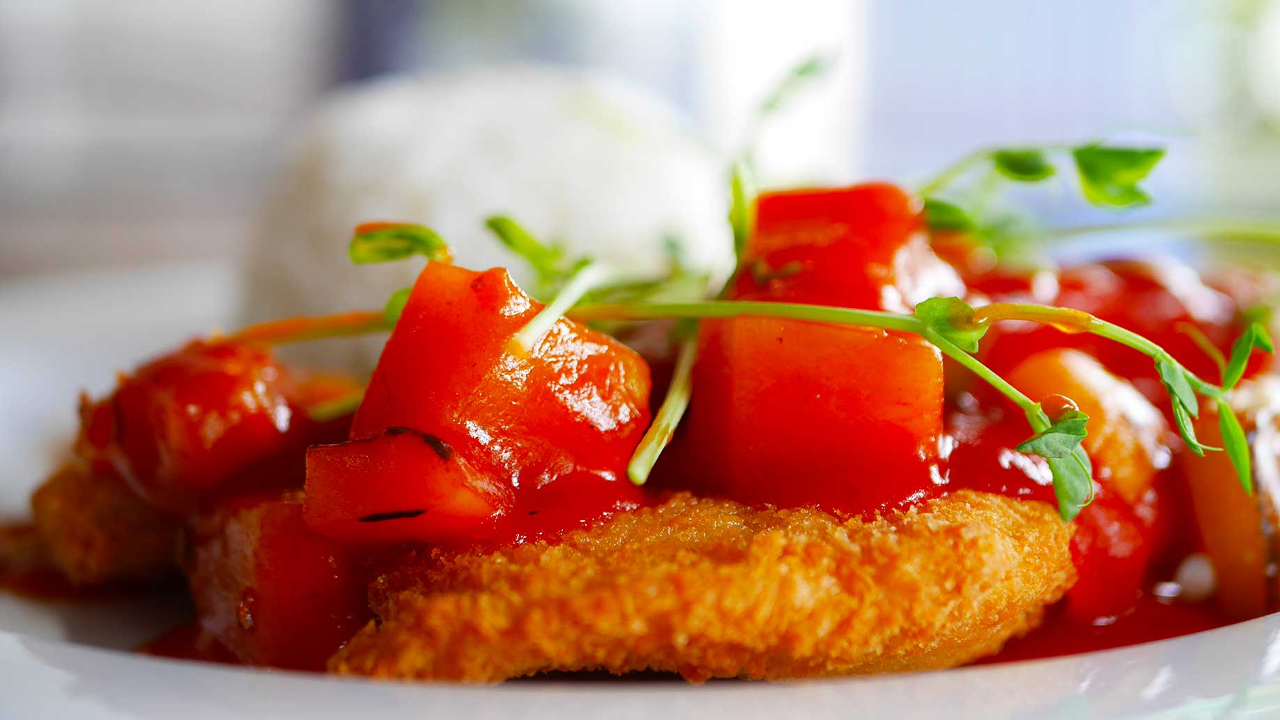 Malaysian Sweet & Sour Crumbed Leather Jacket