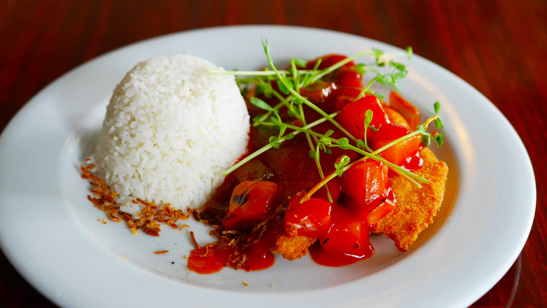 Malaysian Sweet & Sour Crumbed Leather Jacket