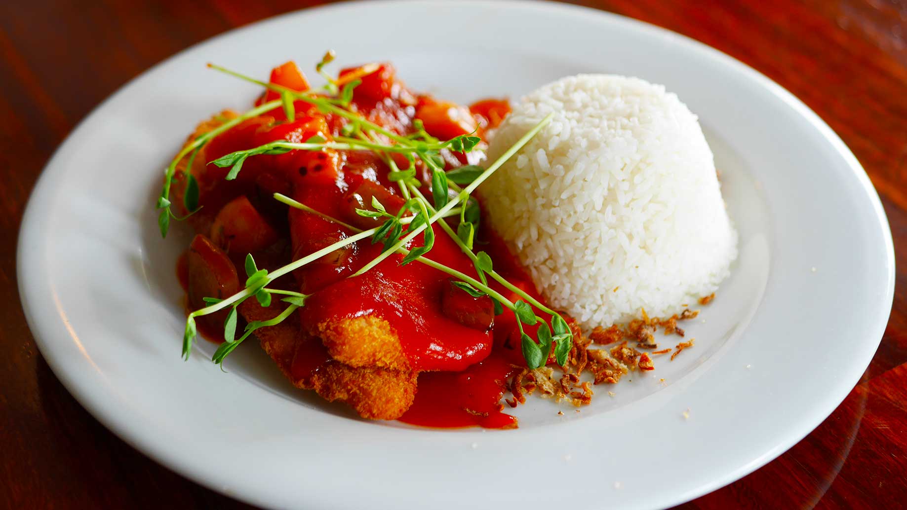 Malaysian Sweet & Sour Crumbed Leather Jacket