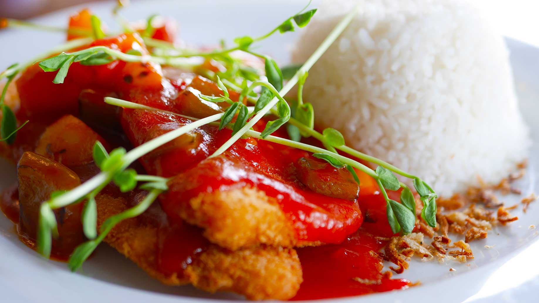 Malaysian Sweet & Sour Crumbed Leather Jacket