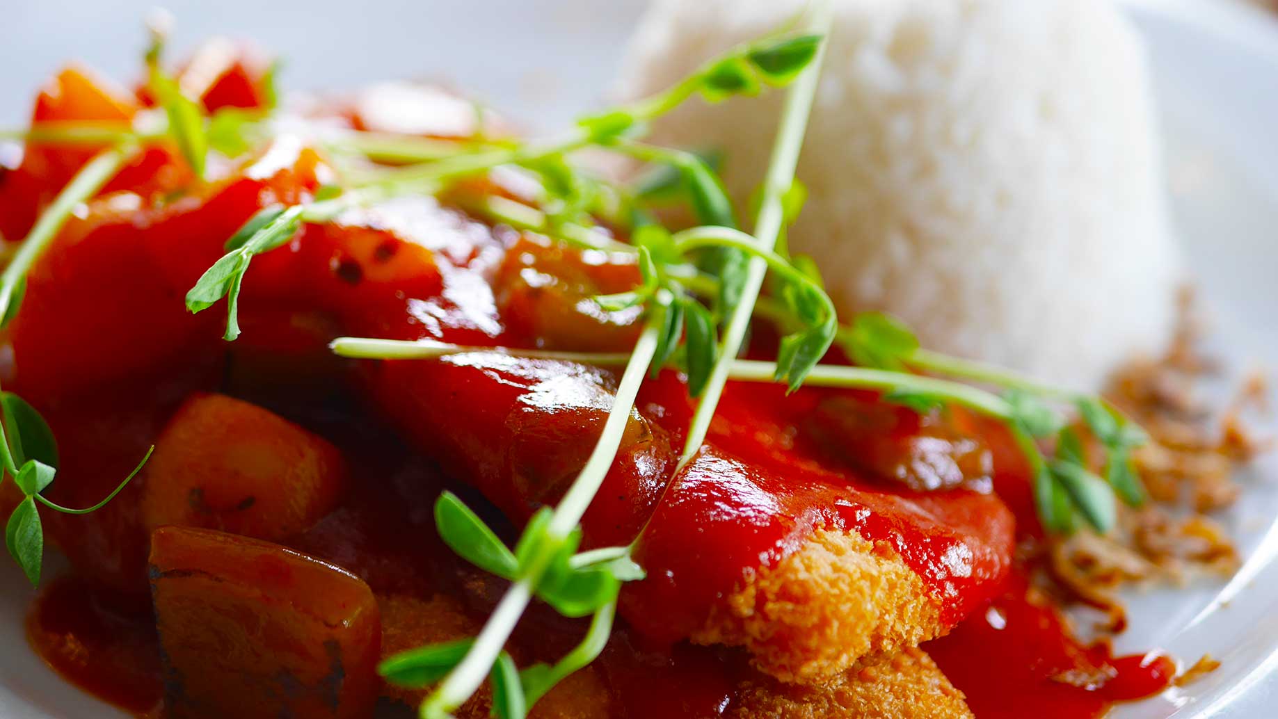 Malaysian Sweet & Sour Crumbed Leather Jacket