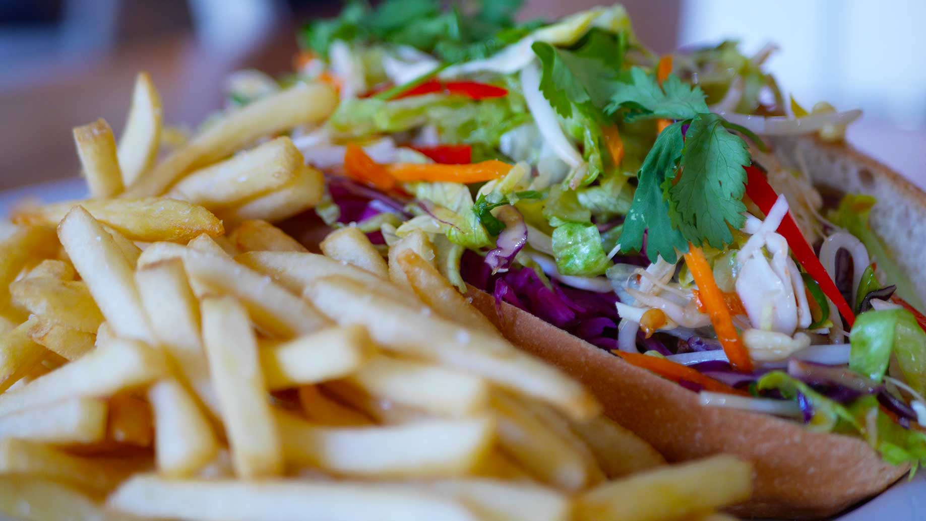 German Viet Roll – Bratwurst Sauerkraut