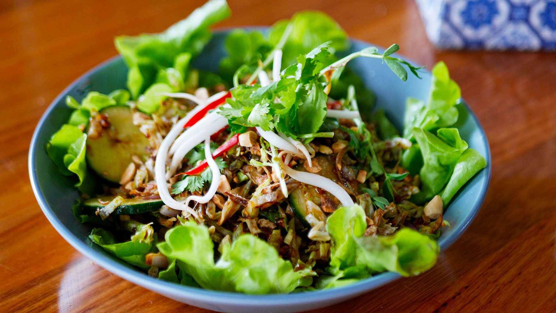 Asian Soy Peanut Salad