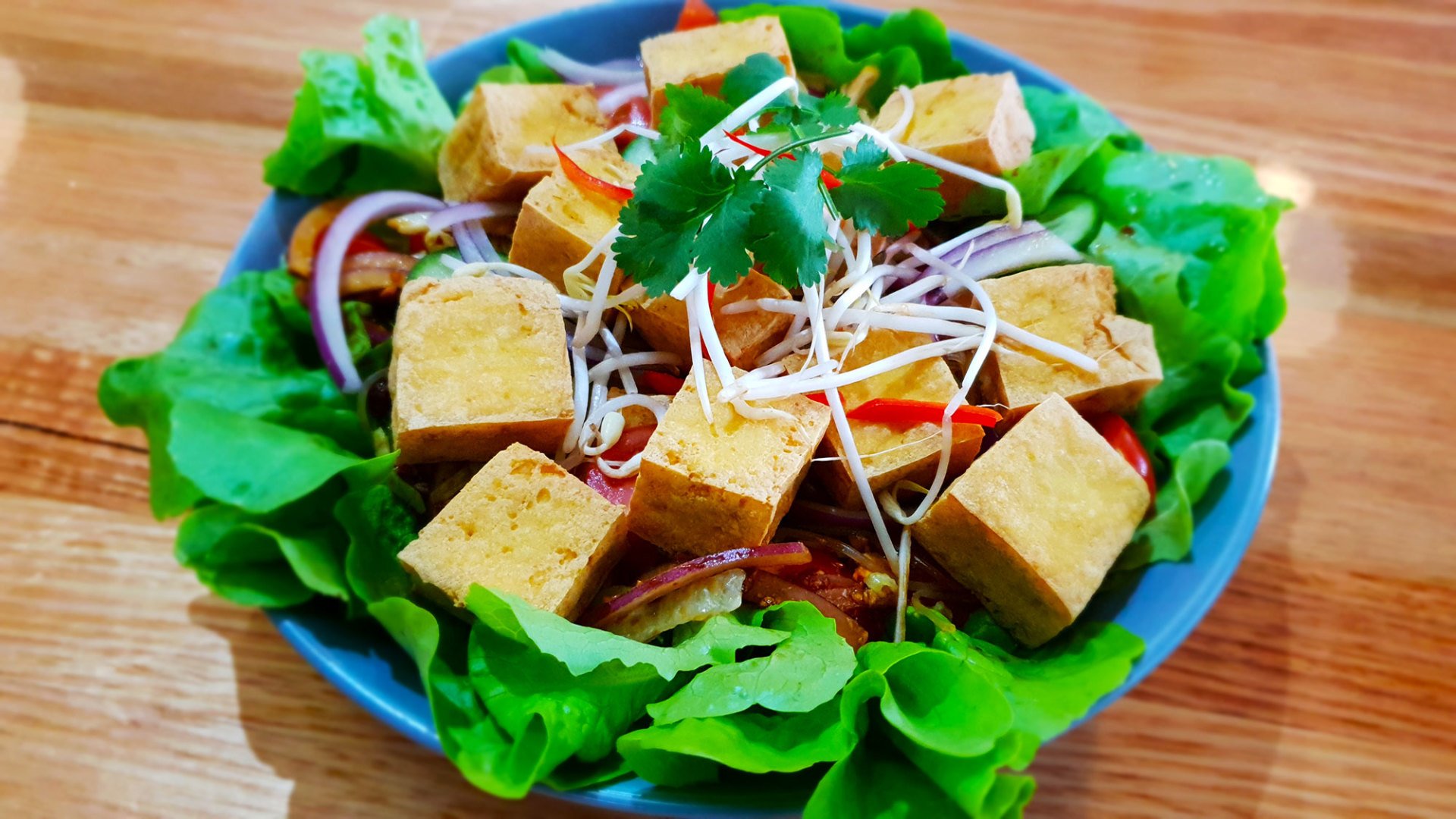 Asian Tofu Salad