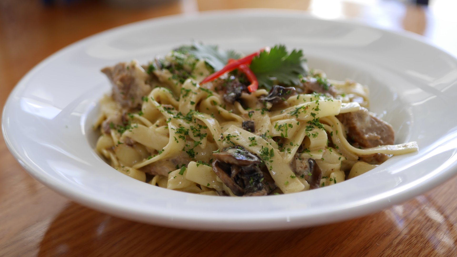 Street Eats Gallery – Italian Ham Hock Cabonara - Image 1