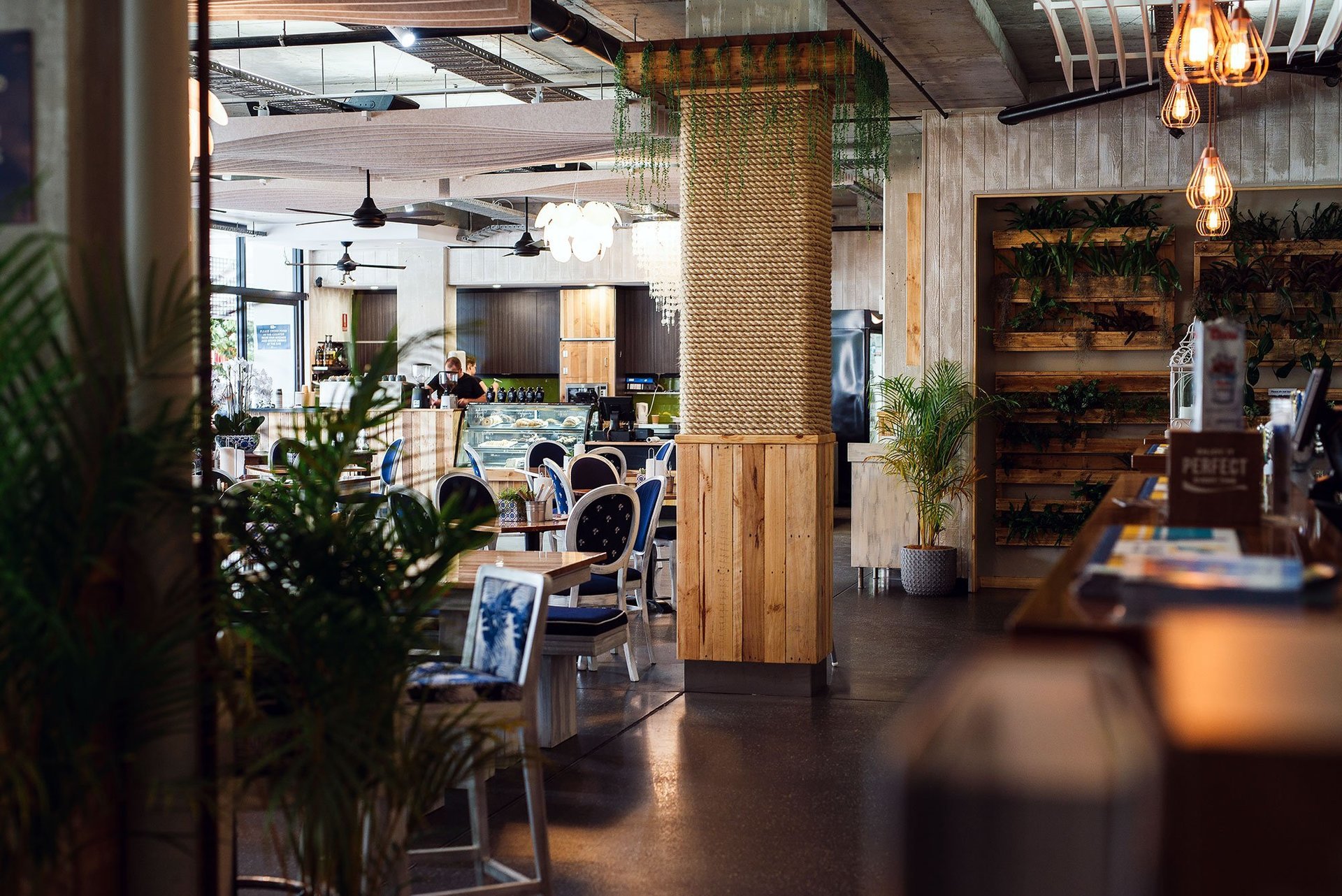 Chop 'n Chill Restaurant Indoor Area