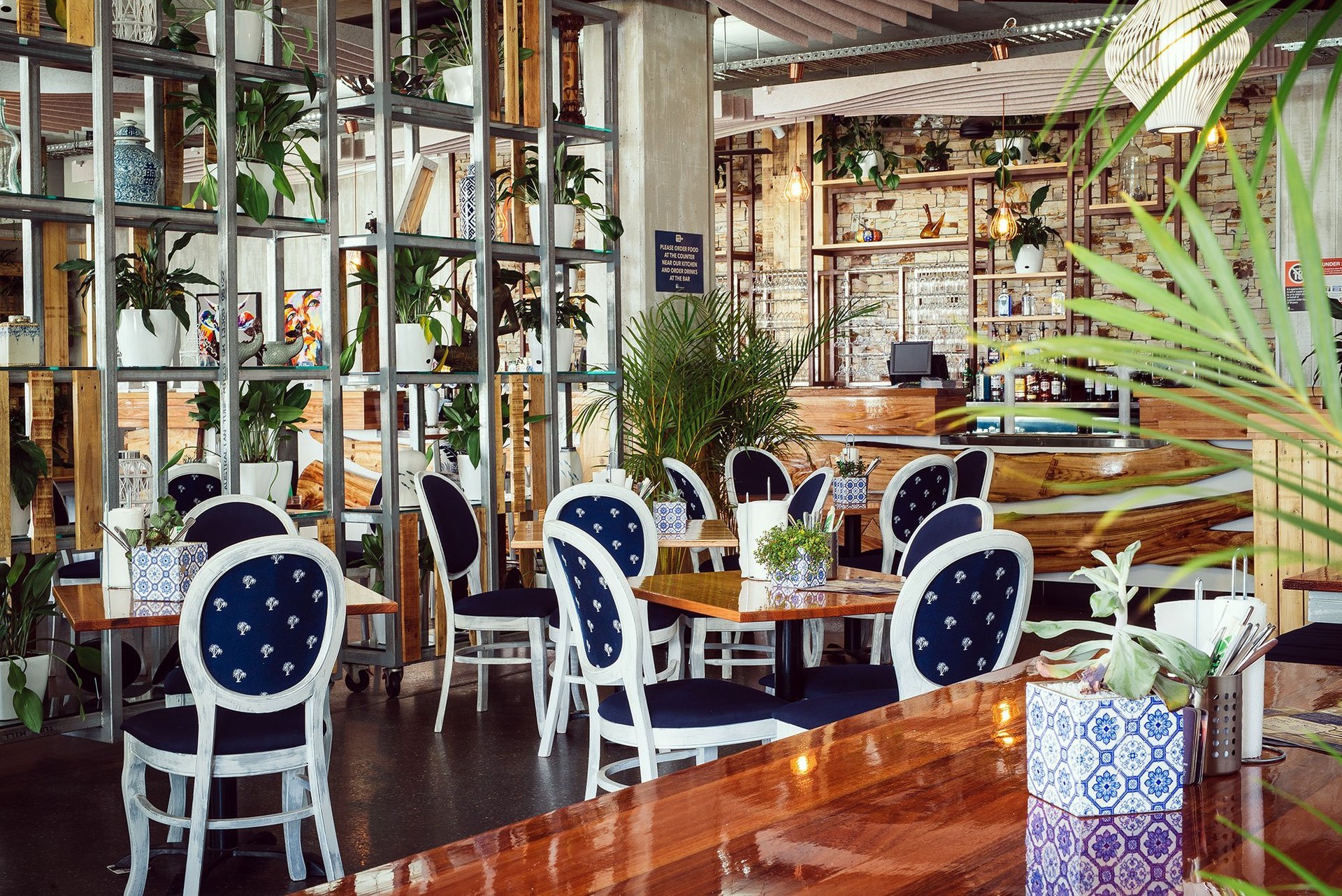 Chop 'n Chill Restaurant Indoor Area