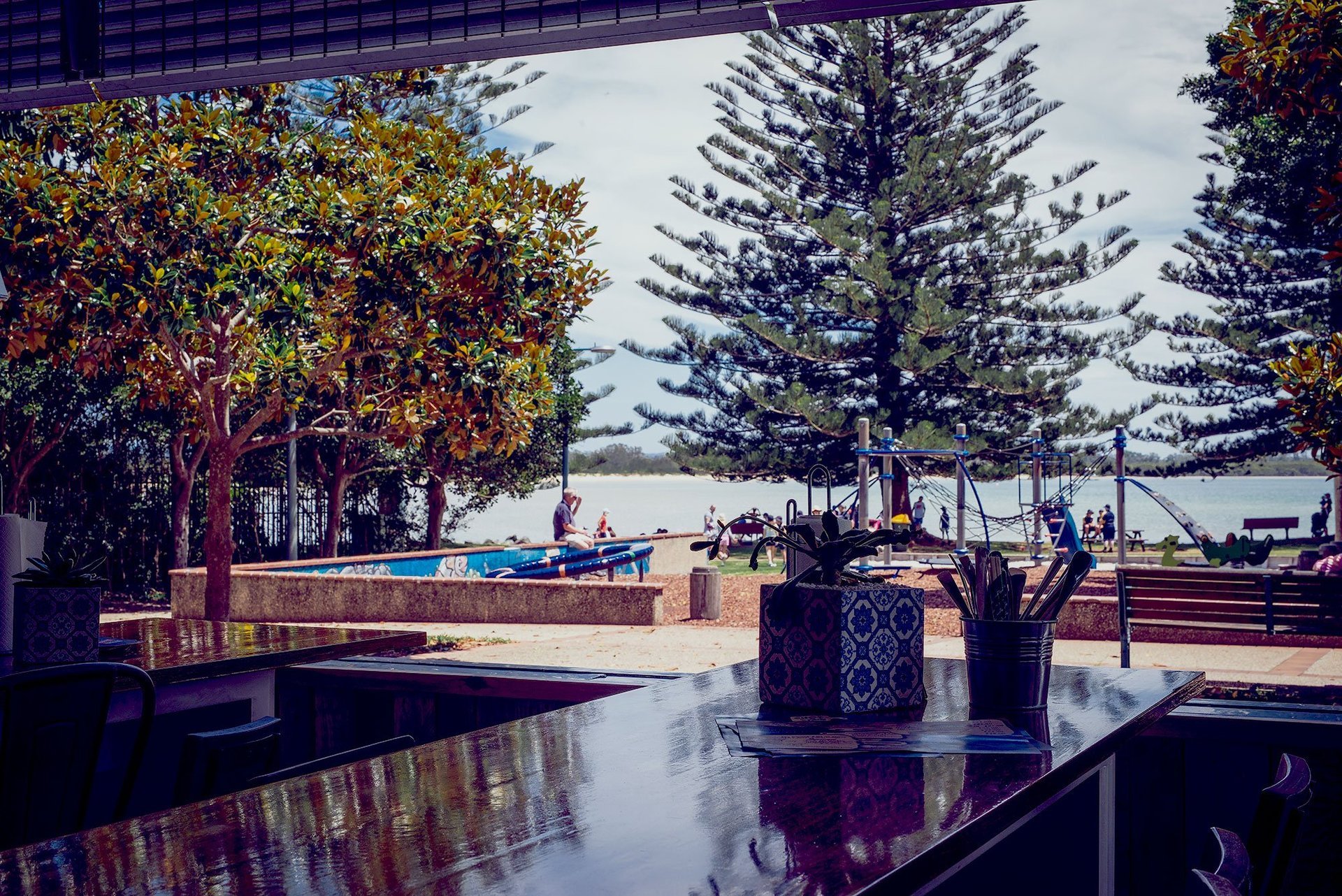 Chop 'n Chill Restaurant Outdoor Area