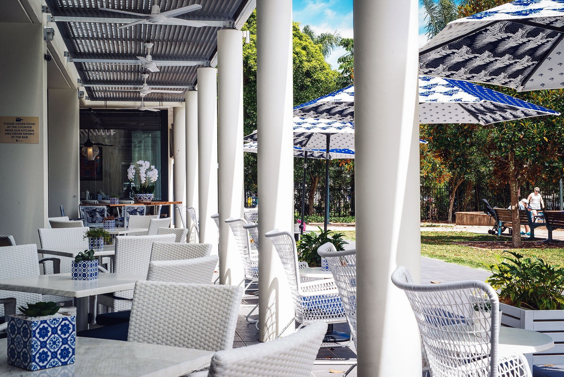 Chop 'n Chill Restaurant Outdoor Area