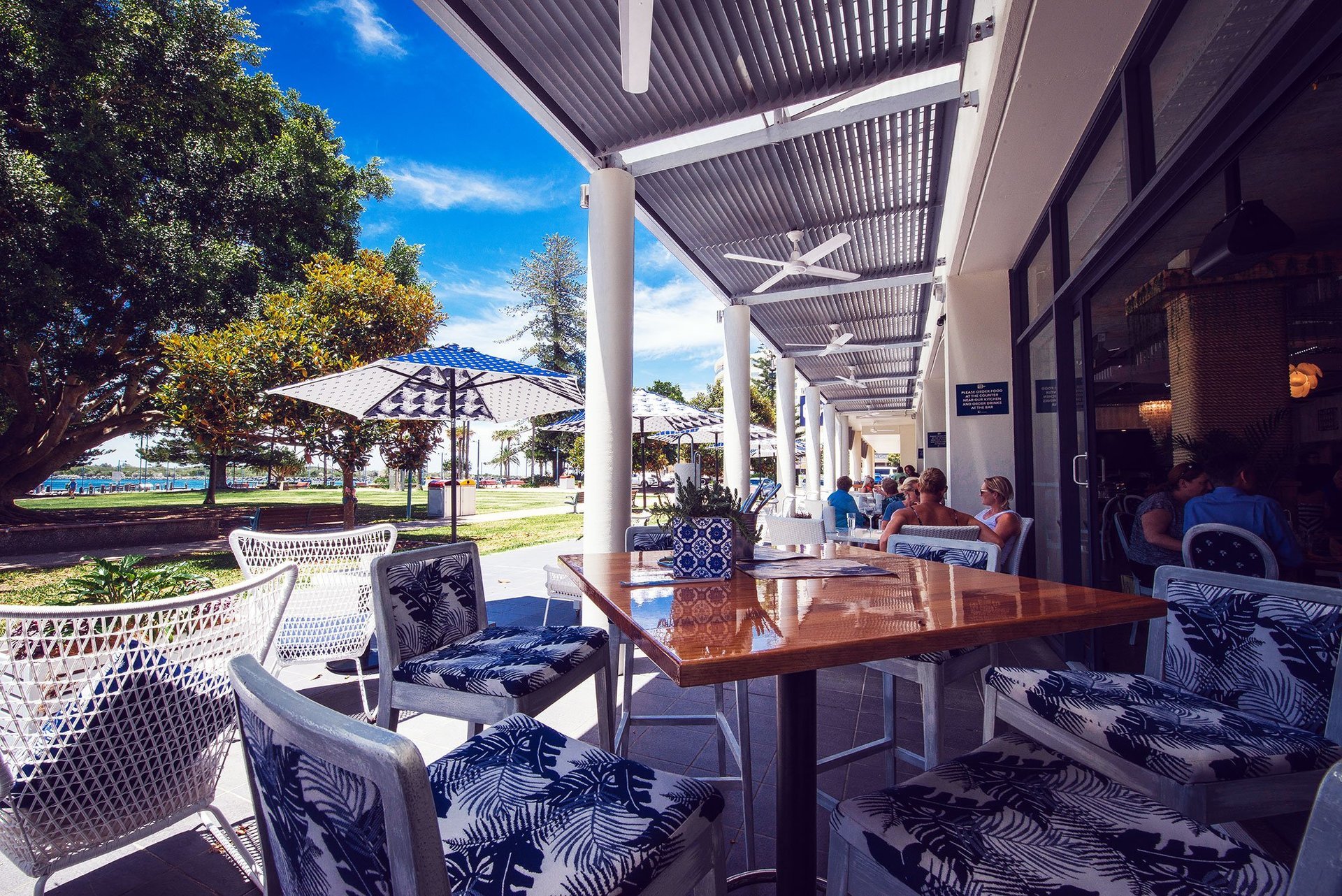 Chop 'n Chill Restaurant Outdoor Area