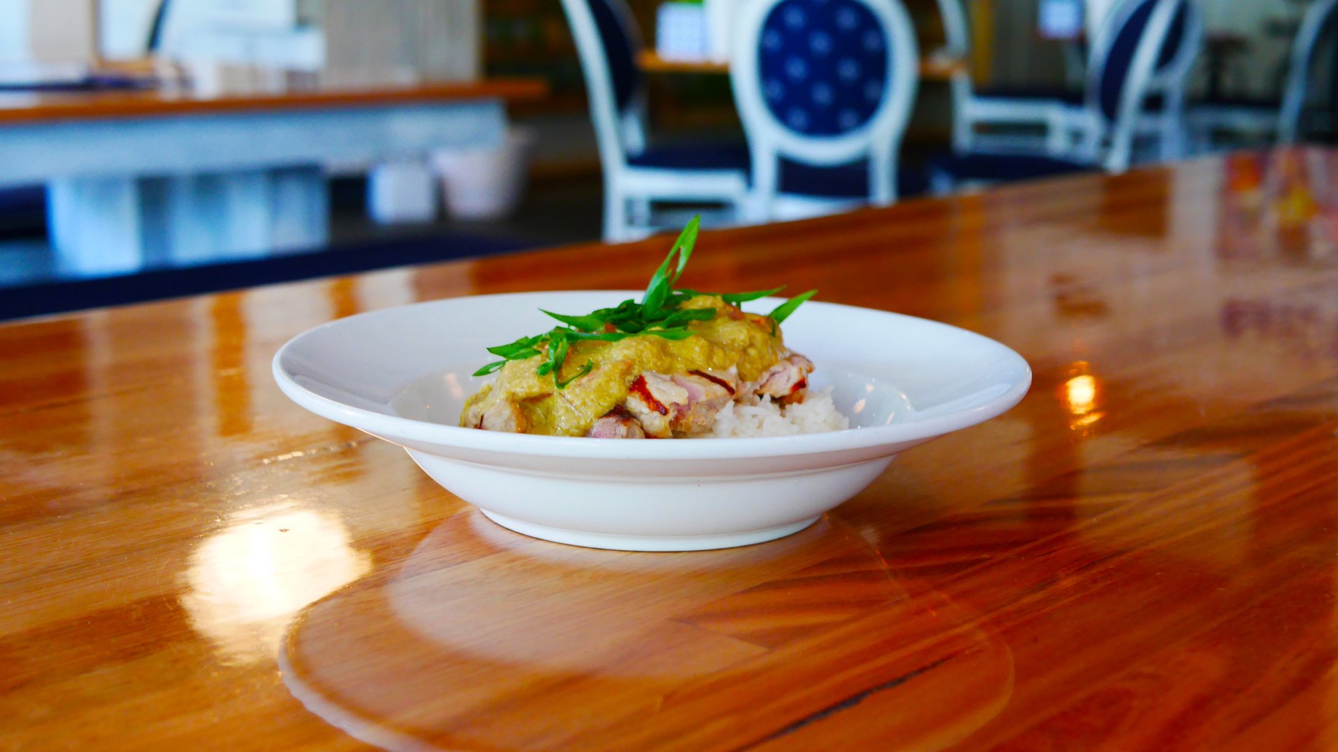 Thai Mango Pork & Rice