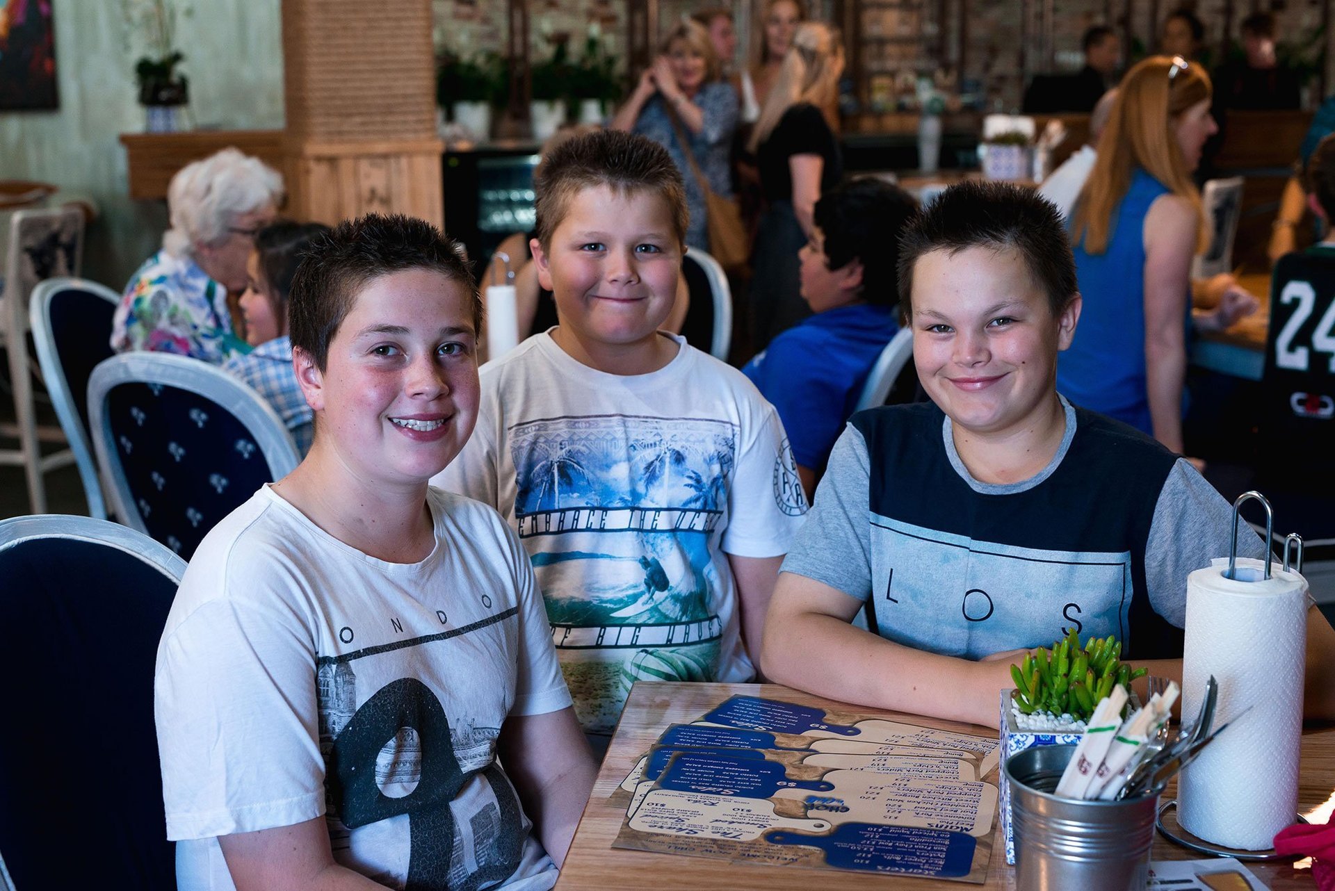 Chop 'n Chill Restaurant Customers