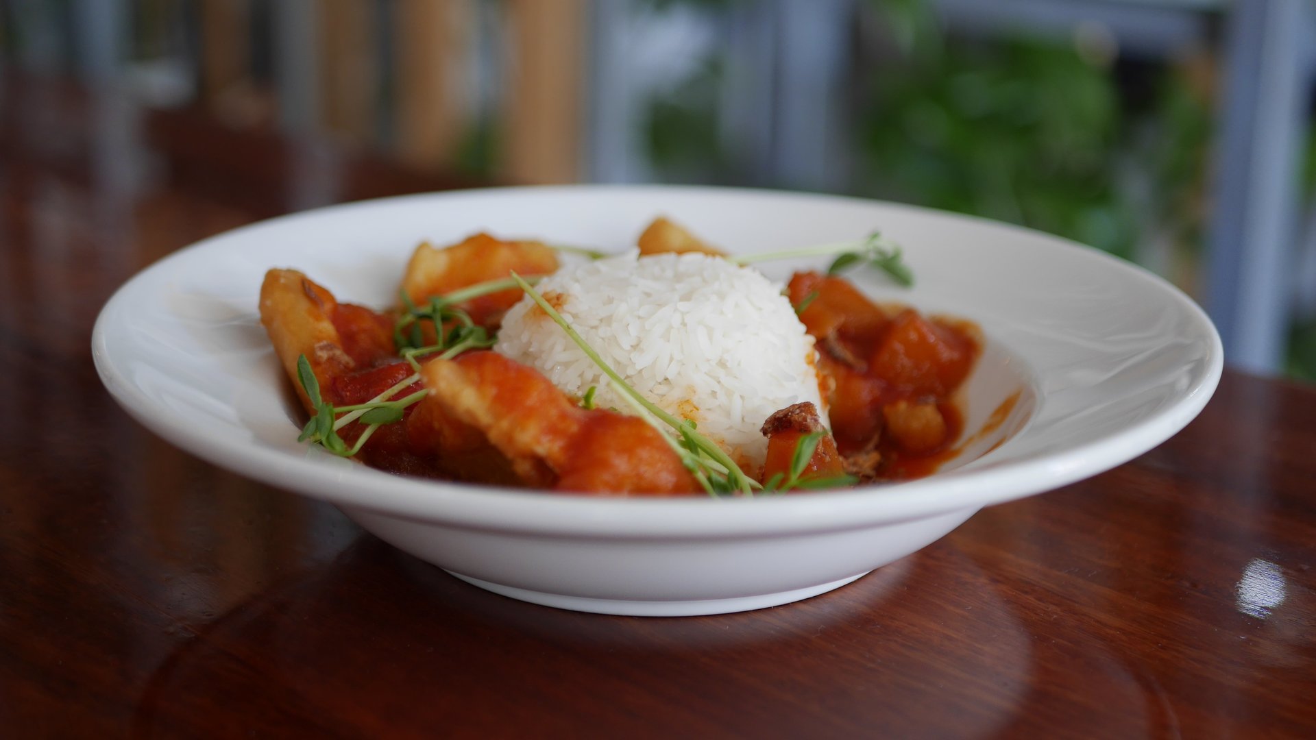 Street Eats Gallery - Singaporean Sweet, Sour & Spicy Fish w Rice - Image 5