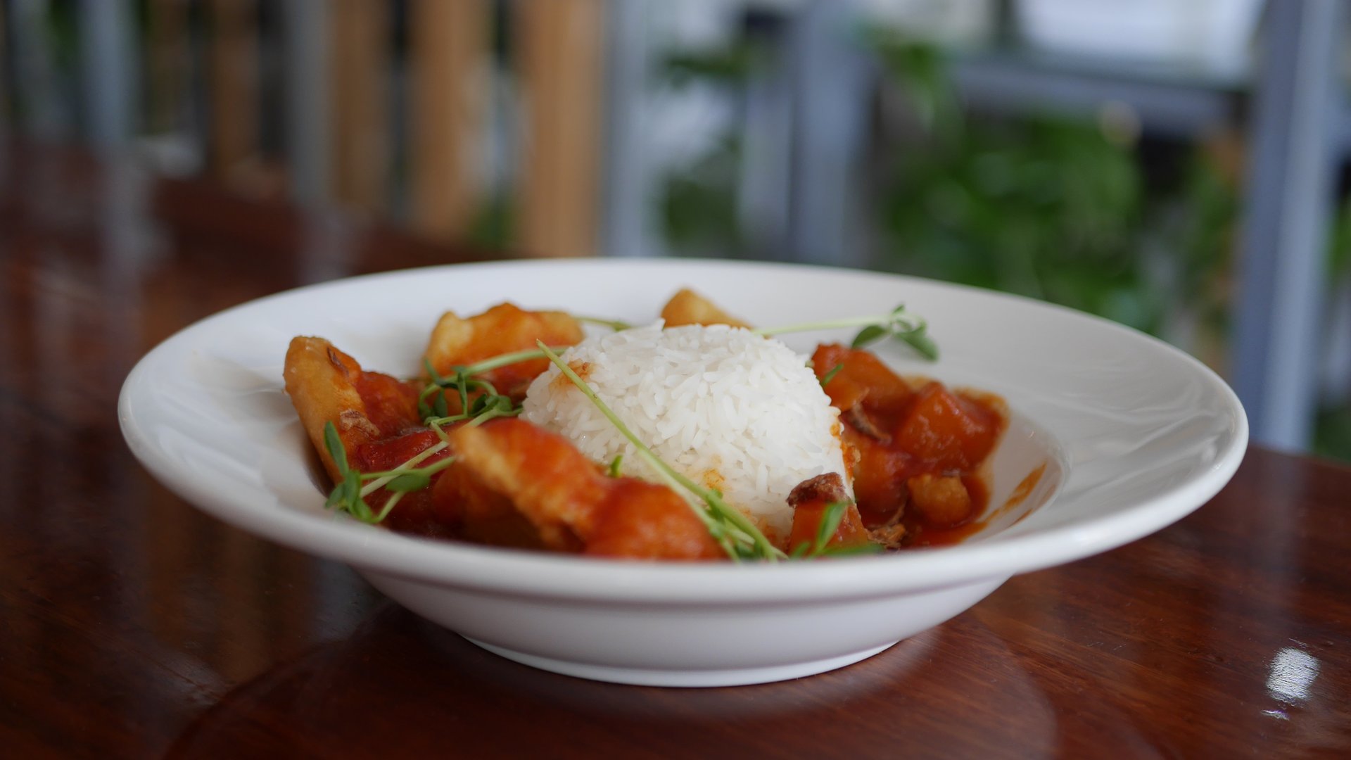 Street Eats Gallery - Singaporean Sweet, Sour & Spicy Fish w Rice - Image 3