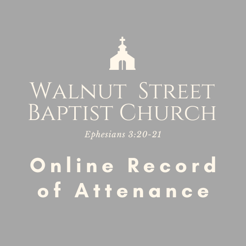 Walnut street baptist church