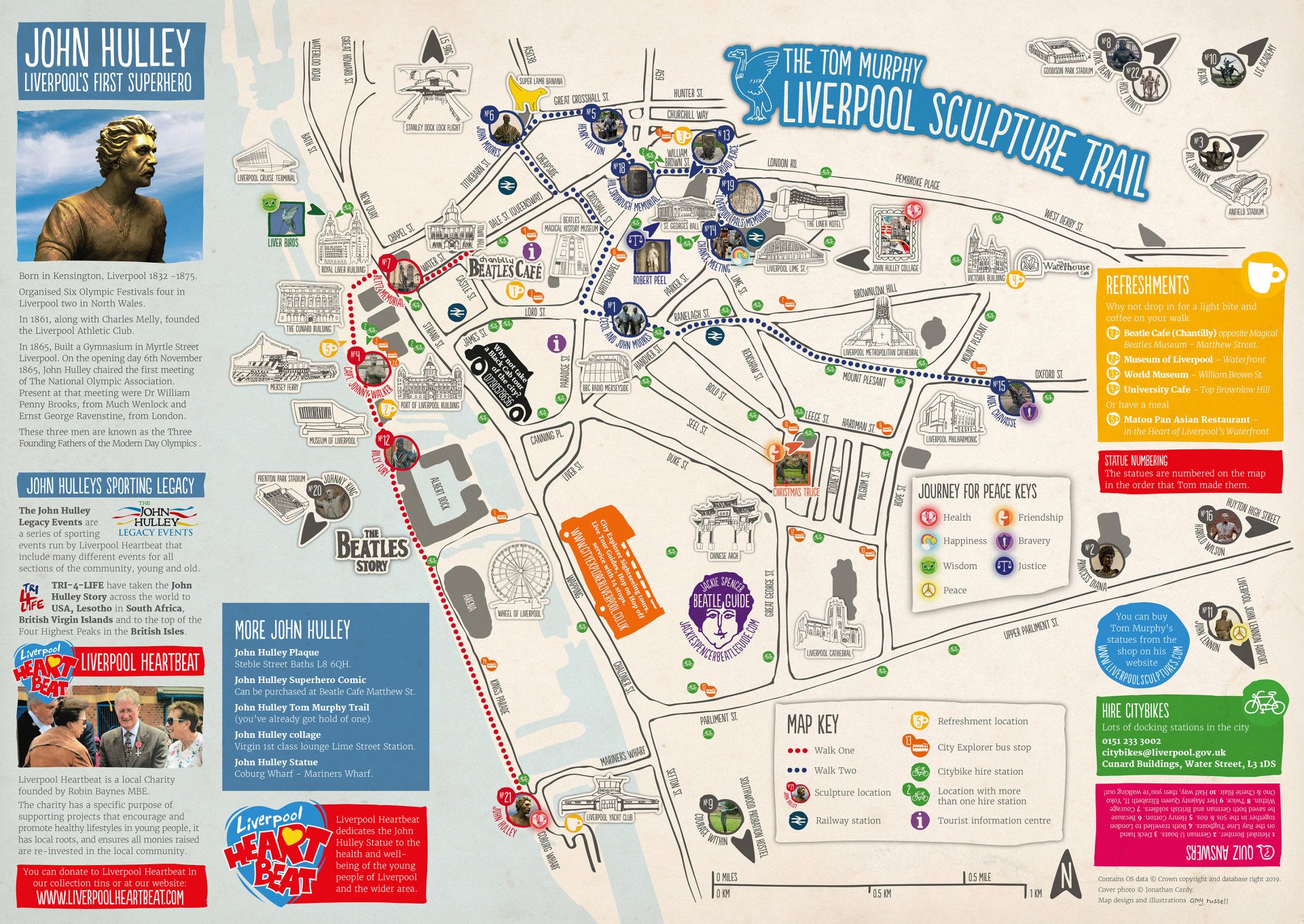 The Tom Murphy Liverpool Sculpture Trail Liverpool Heartbeat