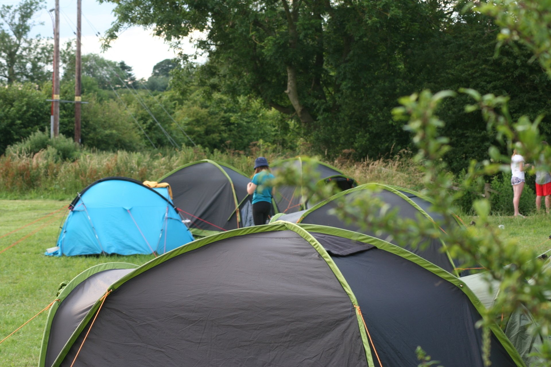 Duke of Edinburgh Camping Three Horseshoes, Lincolnshire Wolds