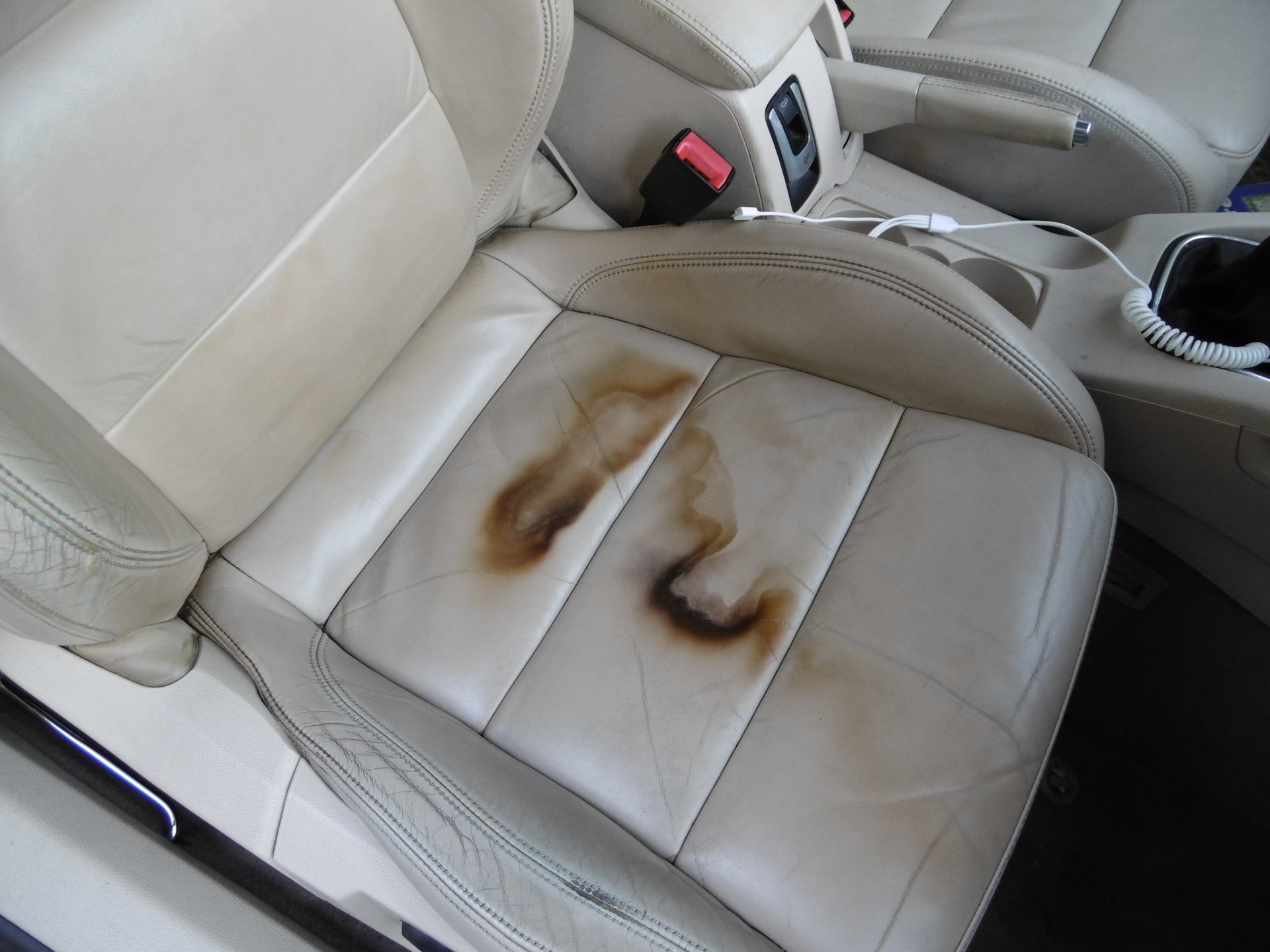 Leather car seat repairs, Andrew Jeff Upholstery