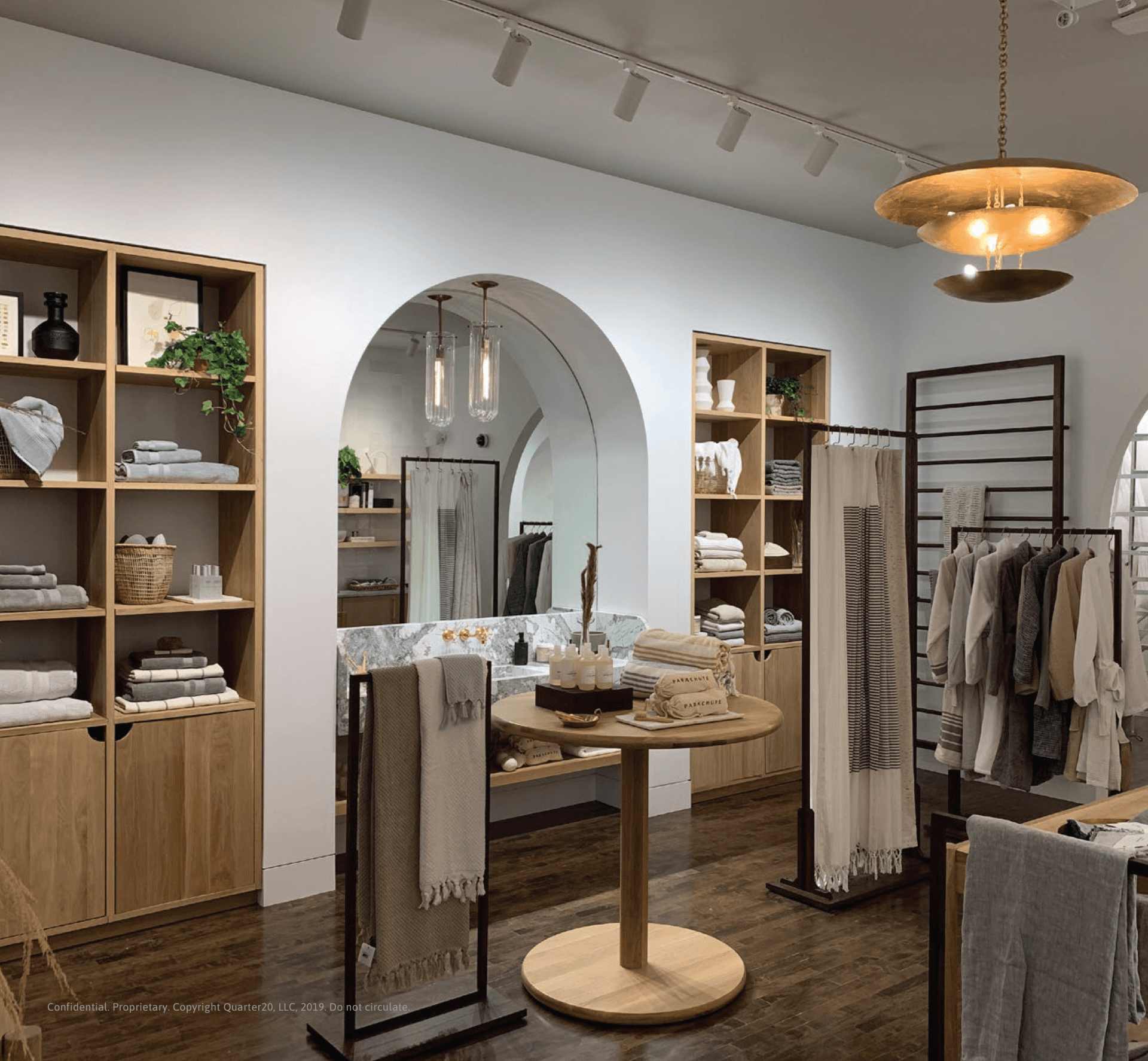 Parachute retail interior design - High end experience ...