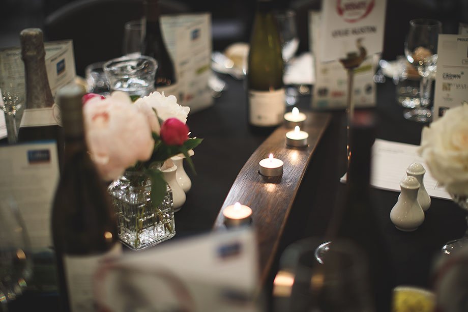 French Oak Barrel Stave Tealight Holder - V Events