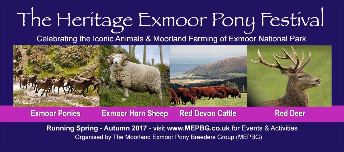 2017 Heritage Exmoor Pony Festival Events