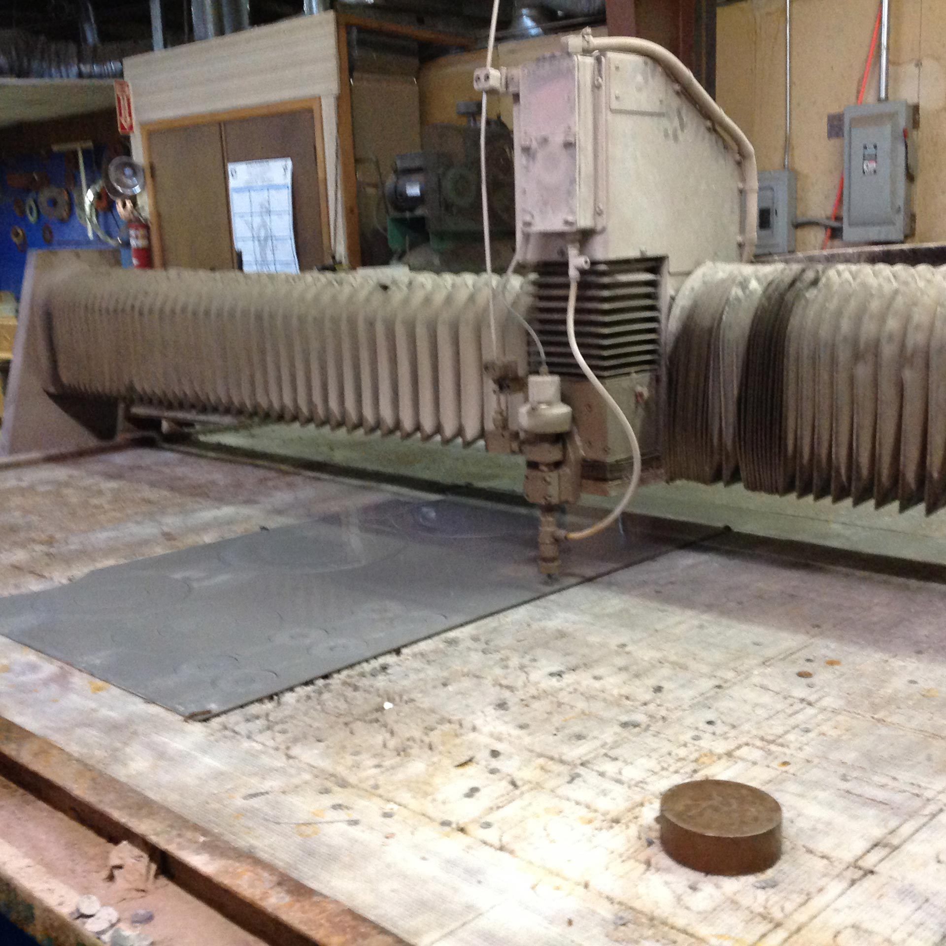 Gallery Gasket Service Inc. Water Jet Cutter Odessa, Midland