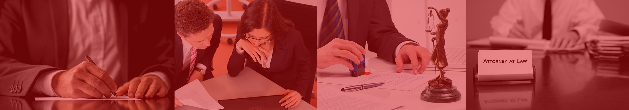 Lawyer checking the legal documents