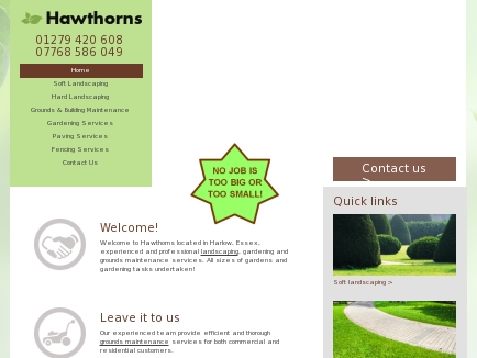 Hawthorns - business photo