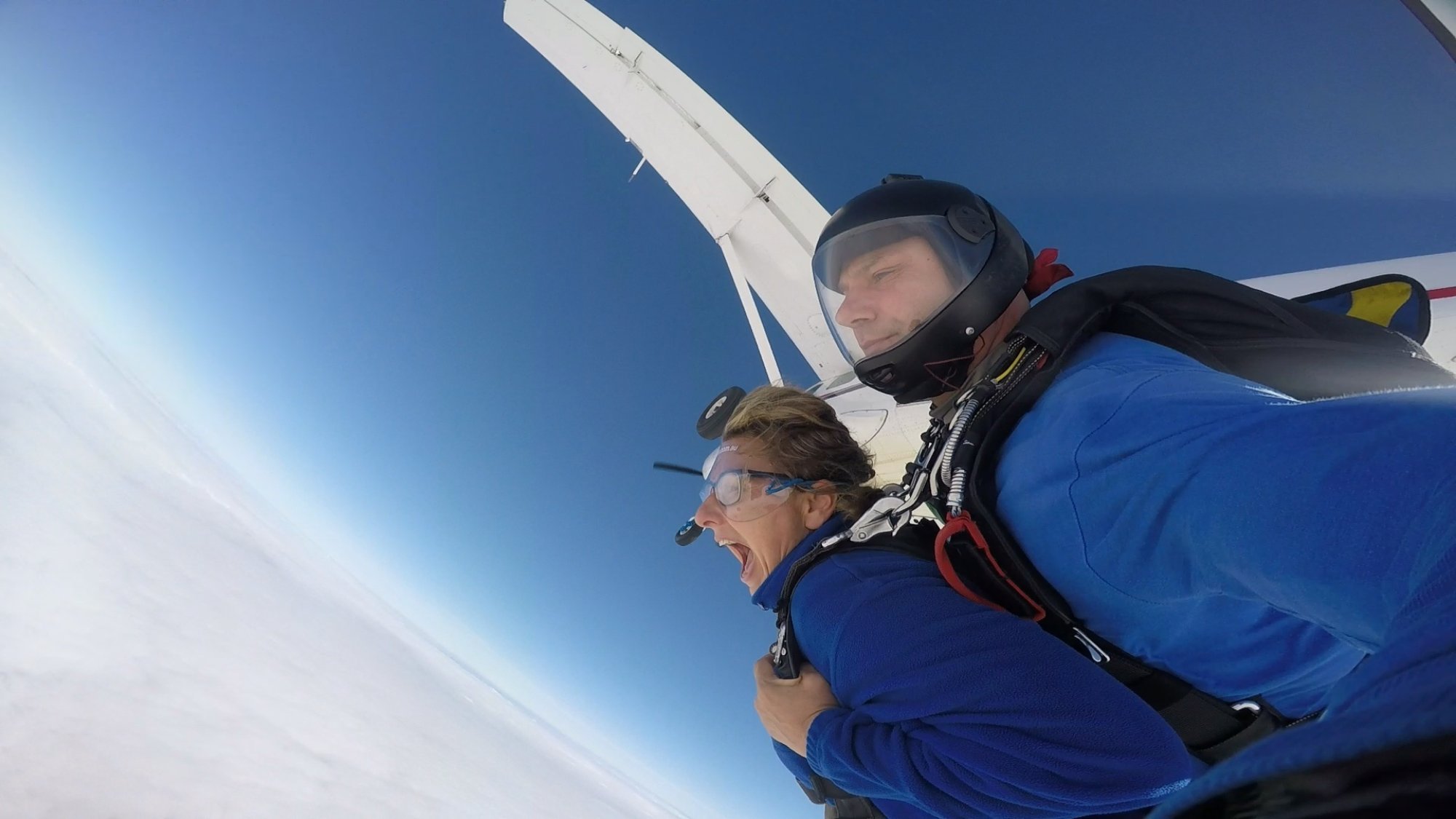this is me facing the fear of jumping out of a plane head-on