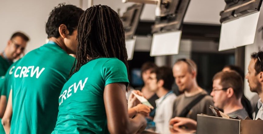 set a good example and make your customers feel important