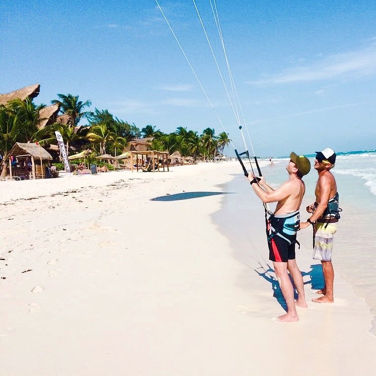 Kitesurfing School & Paddle Board Tours in Tulum Mexico