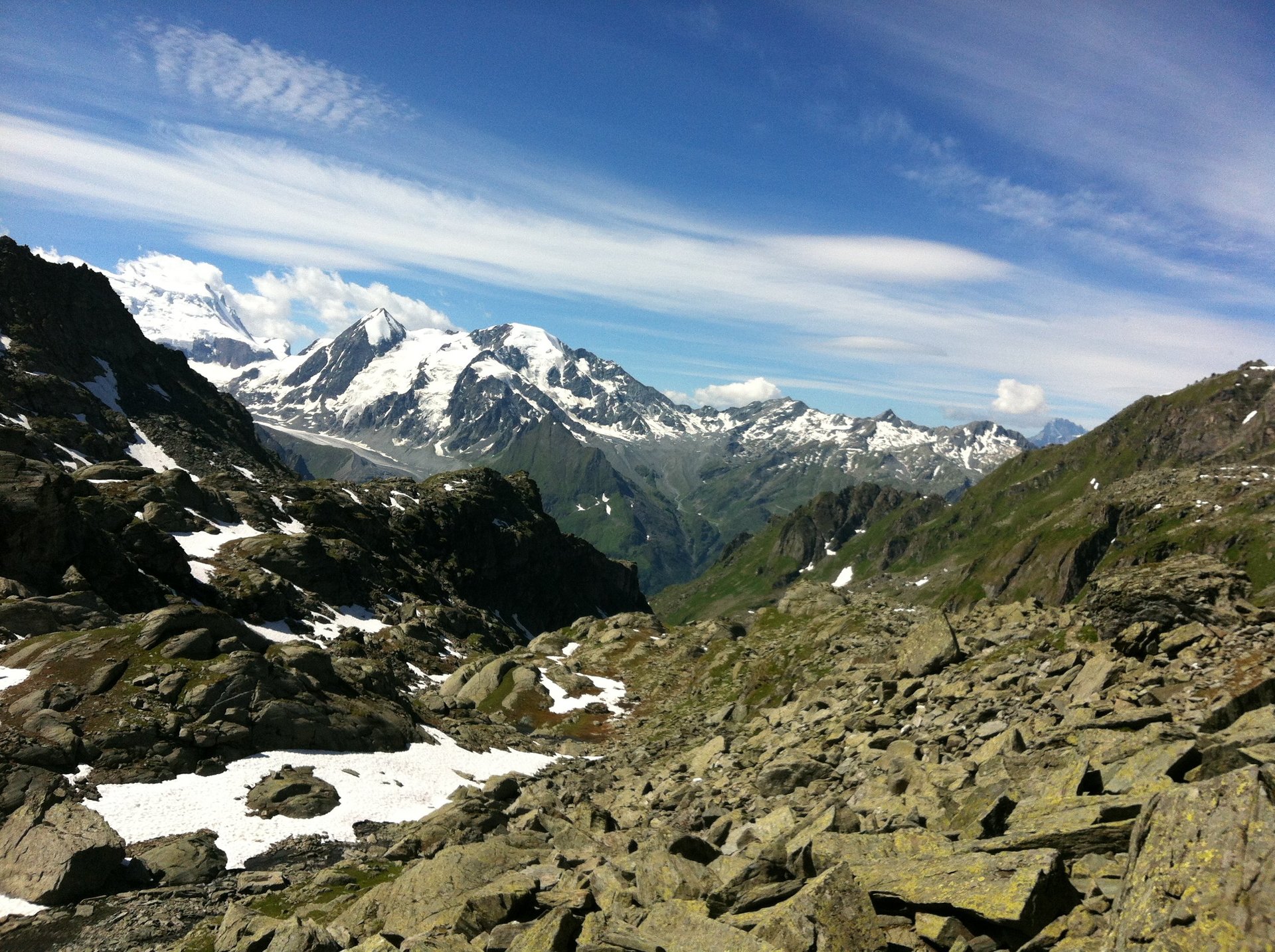 Walkers Haute Route Westerly self guided trek Mont Blanc Treks