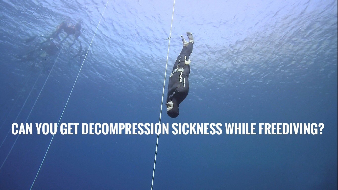 Can you get sickness (Bends) while freediving?